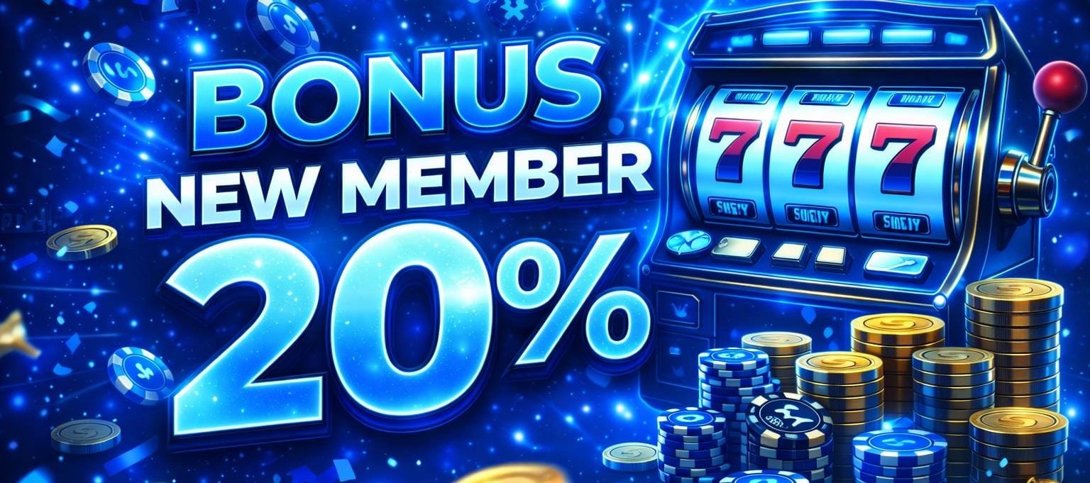BONUS NEW MEMBER 20%
